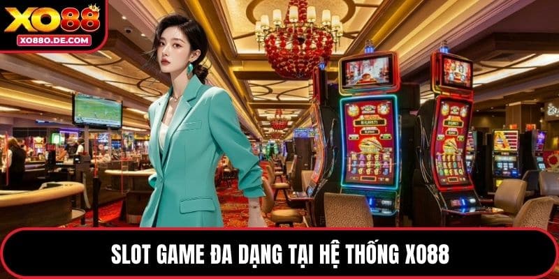 Slot game đa dạng tại hệ thống XO88